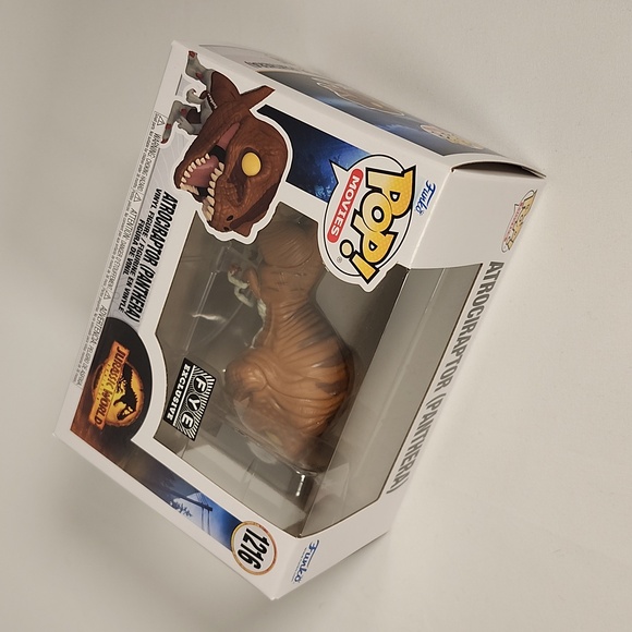 Funko Pop Jurassic World Atrociraptor (Panthera) #1216 - Collectible - Picture 14 of 16